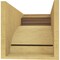 Ekena Millwork 12"W x 24"D x 12"H Wide Mayflower Rough Cedar Woodgrain TimberThane Corbel, Primed Tan CORUR12X24X12MAYRCPR - alternate 6